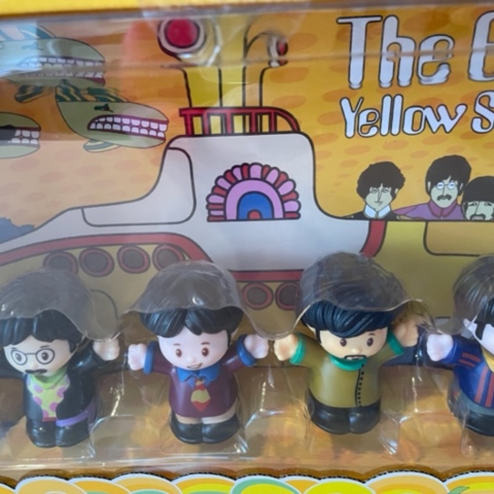 Fisher Price Little People Yellow Submarine Beatles Collectible Toy